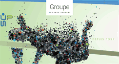 Desktop Screenshot of groupesupinfo.com